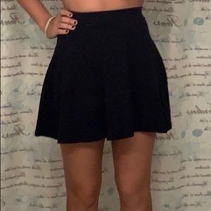 Black Mossimo short cotton black mini skirt